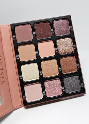 Палетка тіней для повік viseart paris edit eyeshadow palette2 фото