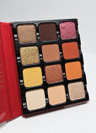 Палетка теней для век viseart warm edit eyeshadow palette2 фото