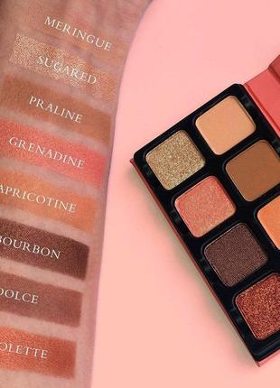 Б/у палетка тіней для повік viseart petit pro iv eyeshadow palette9 фото