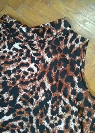 Класна блузочка леопардовий принт2 фото