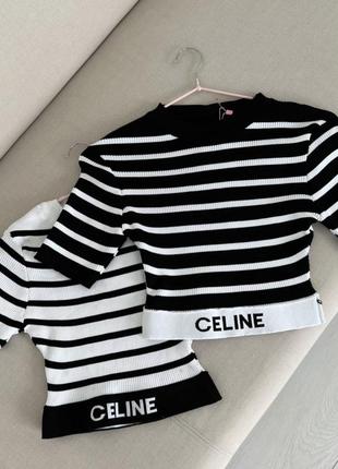 Топ celine футболка