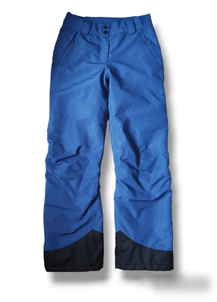 Лыжные термо брюки теплые мембранные водонепроницаемые ветрозащитные брюки
