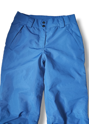 Лыжные термо брюки теплые мембранные водонепроницаемые ветрозащитные брюки2 фото