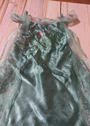 Карнавальный костюм платье эльза2 фото