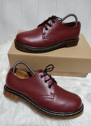 Кожаные ботинки dr. martens 41 размер