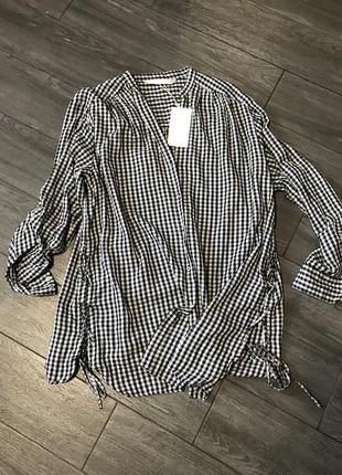 Длинная эксклюзивная рубаха от zara