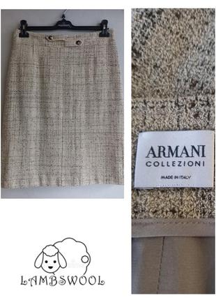 Шерстяная юбка armani