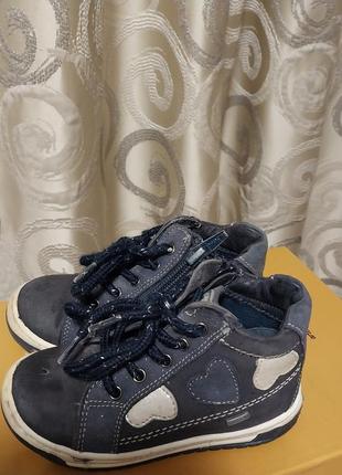 Высококачественные полностью кожаные ботинки для малышей lasocki kids1 фото