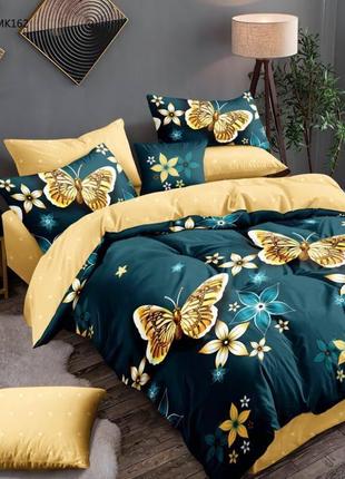 Акція постільна білизна фланель люкс