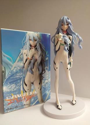 Аниме фигурка рей из "евангелион" 21 см.