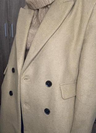 Пальто с добавлением шерсти от бренда reserved9 фото