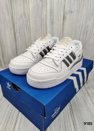 Adidas forum low white gray