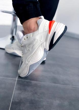 Кросівки nike m2k tekno phantom orange кросівки8 фото