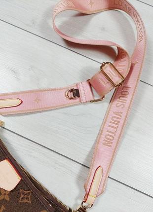 Сумка кросс-боди louis vuitton модель multi pochette8 фото