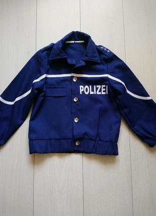 Карнавальний костюм поліцейський police2 фото