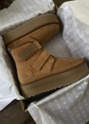 Neumel ugg замшеві на платформі1 фото