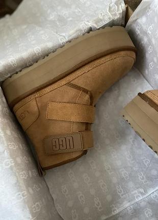 Neumel ugg замшеві на платформі2 фото