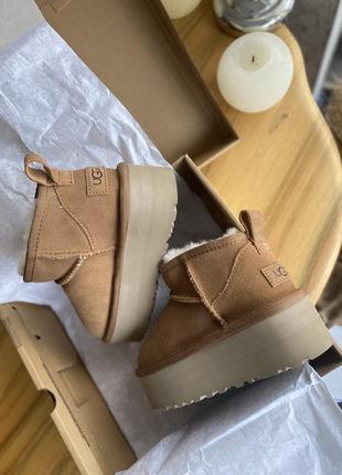Pantofi UGG T Classic II 1017703T Frsn platform