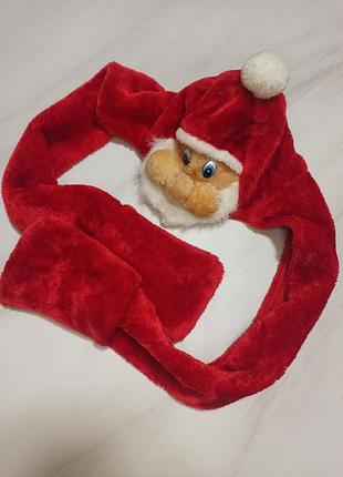 Шапка санта клаус 3 в 1