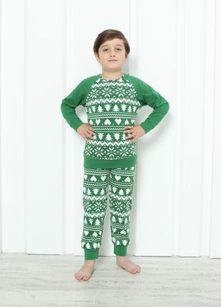 Новогодняя пижама для мальчика6 фото