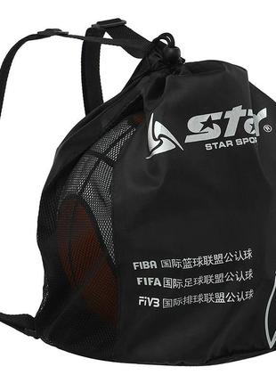 Сумка-рюкзак для м'яча bt411 чорний (57623070)