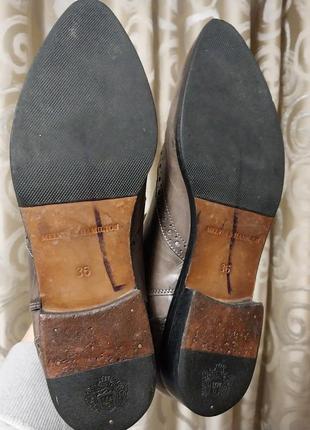 Качественные стильные кожаные брендовые ботинки челси melvin &amp; hamilton9 фото