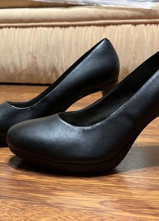 💋 базовые классические туфли каблука 8ка средний каблук💋2 фото