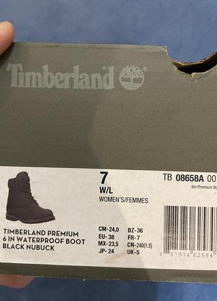 Черевики timberland premium 6" waterproof boot5 фото