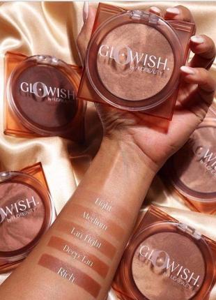 Бронзер huda beauty glowish