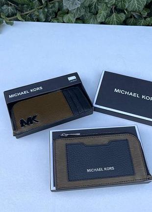 Мужской картхолдер кошелек michael kors
