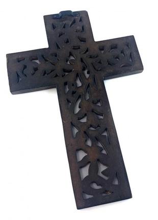 Різний хрест із дерева (29 х 20 х 1 см)4 фото