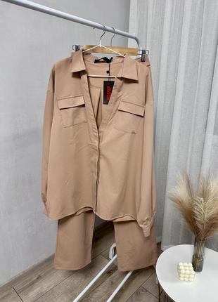 Брючний костюм з сорочкою misspap 🥜
