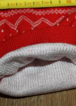 Теплі жіночі лосини легінси esmara m-l новорічний принт9 фото