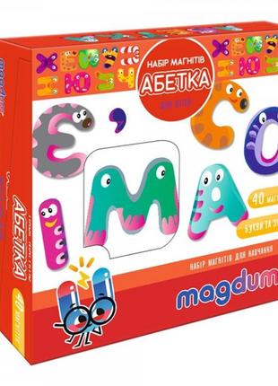 Набор магнитов abc 40 магнитов тм magdum ml4031-36en