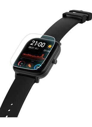 Защитная пленка для смарт часов amazfit gts/gts2, комплект - 2 шт.5 фото