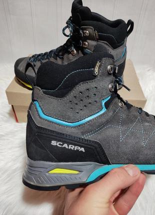 Треккинговые ботинки scarpa zodiac plus#x3 фото