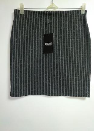 Стрейч юбка в рубчик 14/48-50 размера
