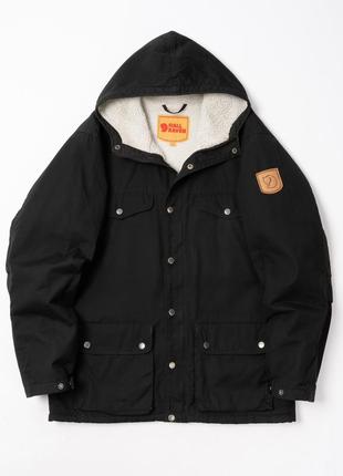 Fjall raven g-1000 greenland winter jacket black мужская куртка