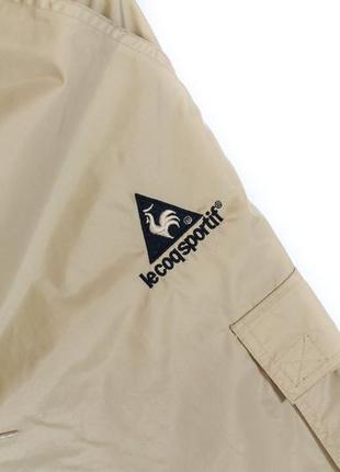 Le coq sportif винтажные нейлоновые брюки карго с карманами хаки размер м3 фото