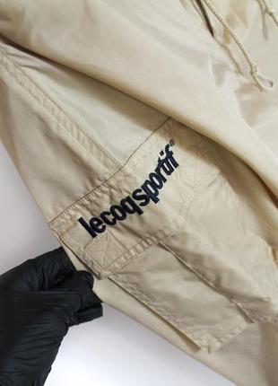 Le coq sportif винтажные нейлоновые брюки карго с карманами хаки размер м5 фото