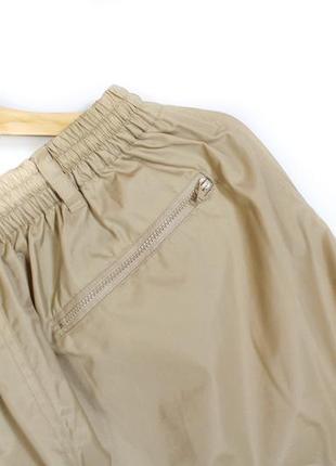 Le coq sportif винтажные нейлоновые брюки карго с карманами хаки размер м8 фото