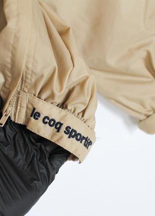 Le coq sportif винтажные нейлоновые брюки карго с карманами хаки размер м10 фото