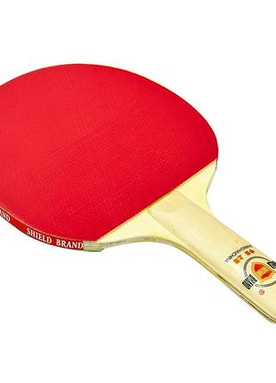 Ракетка для настільного тенісу shield brand mt-8389 чорно-червоний (60508617)