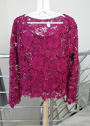 Блуза мереживна