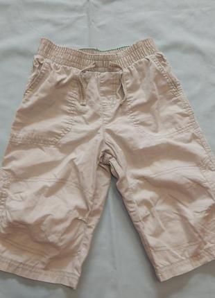 Шорты легкие на мальчика 6 лет 116 см