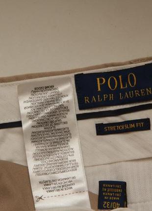 Polo ralph lauren рр 40 32 брюки чино из хлопка свежие коллекции на богатыря5 фото