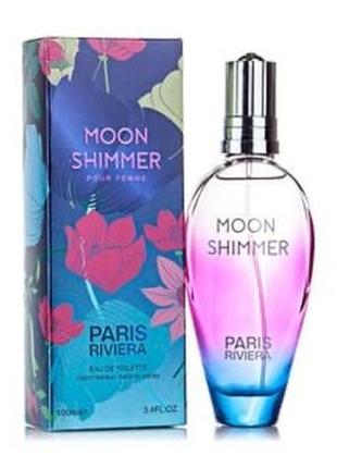 Туалетна вода жіноча paris riviera moon shimmer 100 мл парфум для жінок духи