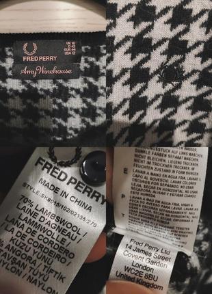 Вовняний кардиган від fred perry5 фото