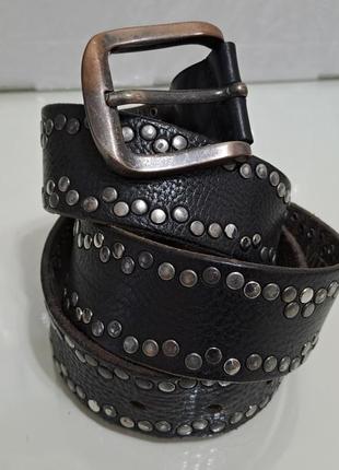 Кожаный ремень под джинсы! vittozzi italy 🇮🇹