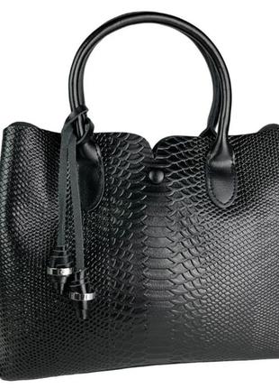 Женская кожаная сумка классическая